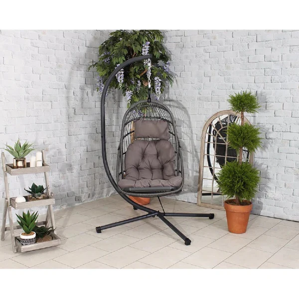 Hanging Egg Chair with Hammock Stand