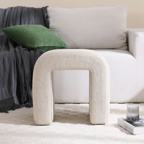 Luxury 49cm Storage Ottoman Footstool – Tufted Upholstered Seat with Hidden Storage & Adjustable Legs - Image 2