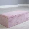 Sharonville 102cm Wide Velvet Rectangle Solid Colour Ottoman with Storage