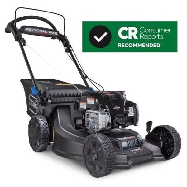 Smart-Stow Self-Propelled Gas Lawn Mower with Vortex Technology
