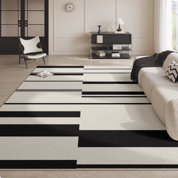 Modern Simple Printed Area Rug Waterproof Polyester Machine Made Home Camping Travel Picnic Carpet - Image 5