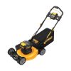 Premium Cordless Brushless Push Lawn Mower with Grass Bagger